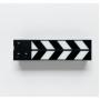 Filmsticks Medium 11 All Weather Resin ClapperSticks w/Black&amp;amp;White Chevron Lam..