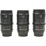 Sirui Astra Series 50mm 75MM&amp;amp;100mm T1.8 1.33X Cine Lens Kit L Mount