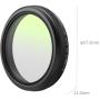 SmallRig 5852 UV Filter For Fujifilm X100VI / X100V (Black)