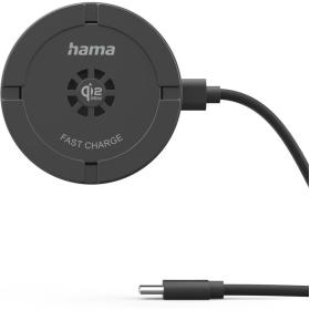 Hama Wireless QI2 25W-Charger Cooling Oplaadpad 25 W Black