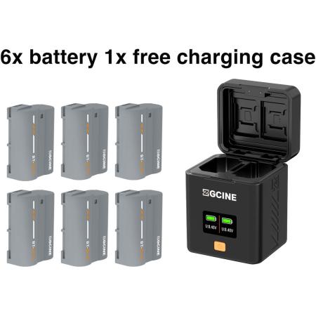 Phantom ZGCINE Battery Nikon EN-EL15C (BT-EL15C) 6x