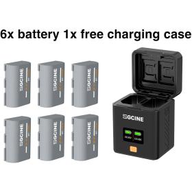 Phantom ZGCINE Battery Canon LP-E6P (BT-LPE6P) 6x