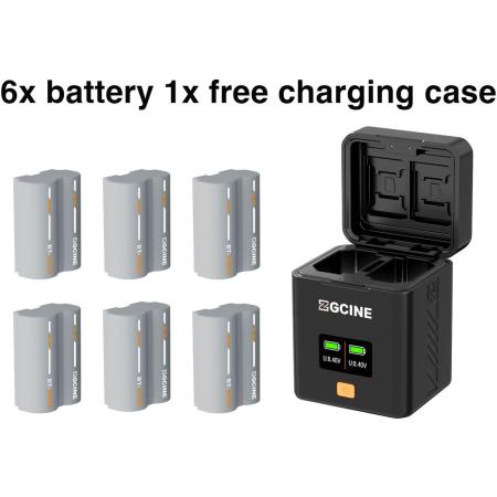 Phantom ZGCINE Battery Fujifilm NP-W235 (BT-W235) 6x