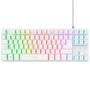 Teclado Gaming Trust Gaming GXT 833 Thado TKL 25896/ Blanco