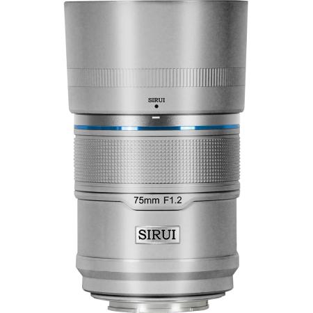 Sirui Sniper 75mm f/1.2 Aps-C/S35 Auto-Focus Lens (E Mount Silver)