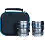 Sirui Nightwalker 16mm &amp;amp; 75mm T1.2 S35 Cine 2-LENS Set L-Mount Metal Grey
