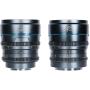 Sirui Nightwalker 16mm &amp;amp; 75mm T1.2 S35 Cine 2-LENS Set L-Mount Metal Grey