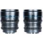 Sirui Nightwalker 16mm &amp;amp; 75mm T1.2 S35 Cine 2-LENS Set RF-Mount Metal Grey