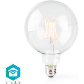 Nedis Smartlife LED Bulb | WiFi | E27 | 500 LM | 5 W | Warm White | 2700 K|Glas