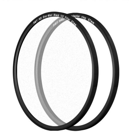 H&amp;Y HD EVO Black Mist 1/2 Filter Kit 49mm