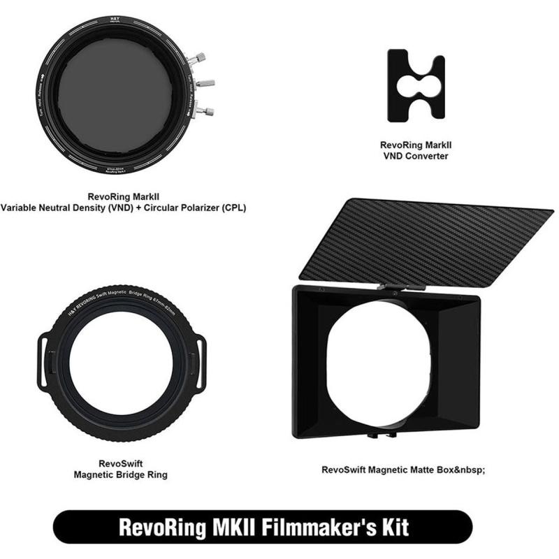 H&amp;Y RevoRing MkII Video Kit 58-77mm (RNC77-II + RBR-72 + Rmbox + RC01)
