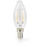 Nedis LED-Filament Bulb E14| Candle | 2.2 W | 470 LM | Warm White | Retro |1 PCs