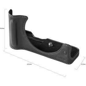 SmallRig 5433 Leather Half Case Kit For Canon EOS R50 V Black