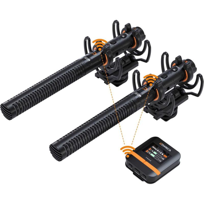 Comica Shotgun Mic Dual Channel (VM40-COMBO)