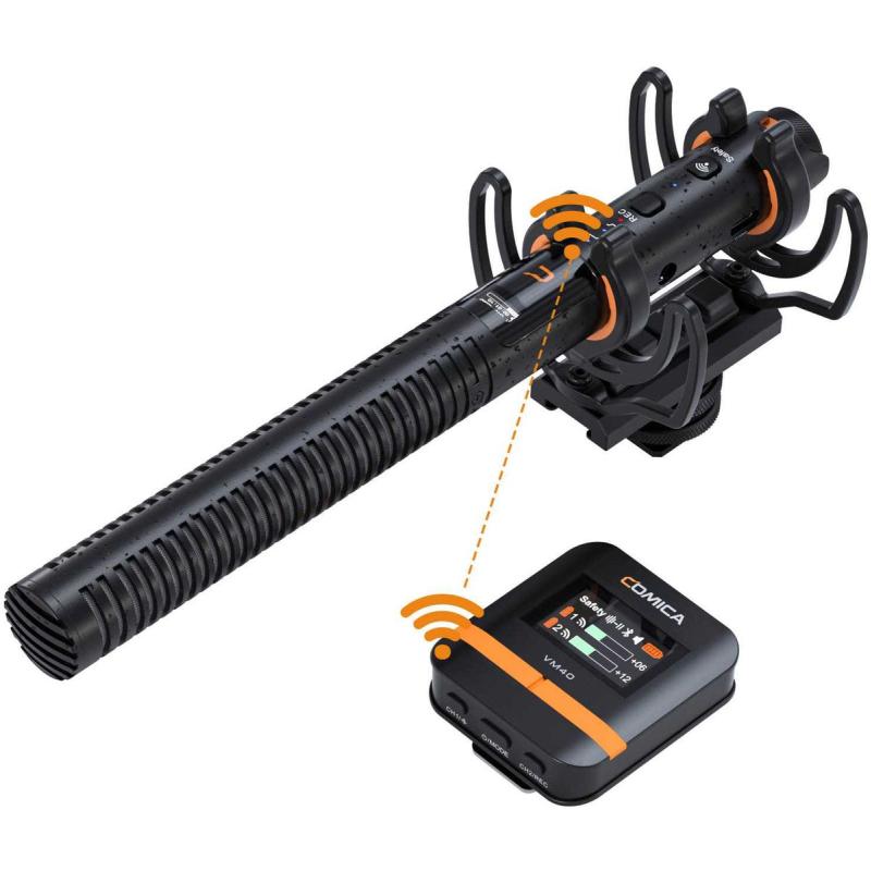 Comica Shotgun Mic Onboard Rec (VM40)