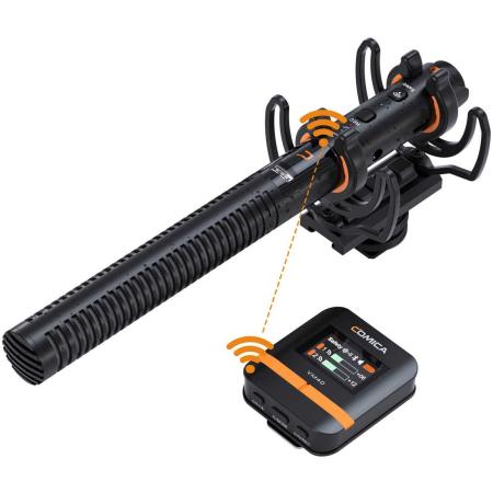 Comica Shotgun Mic Onboard Rec (VM40)