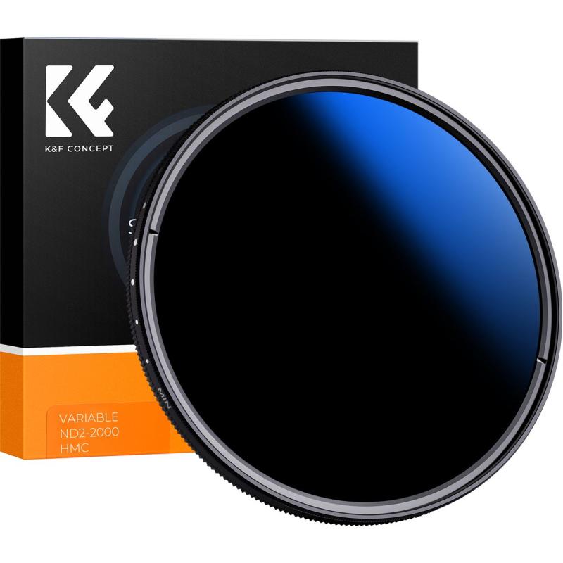 K&amp;F Concept Variabel ND Filter ND2-2000 Nano C - 82mm