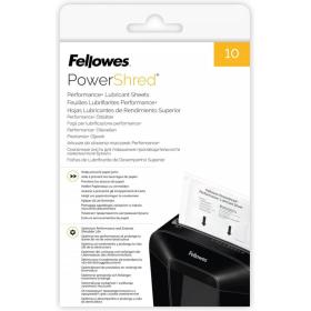 Fellowes Powershred Perfromance + Lubricant Sheets