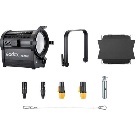 Godox F7 300R Full Colour LED Fresnel Light