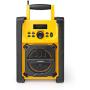 Nedis FM-Radio | Bouwradio | Blue-White Scherm | Yellow / Black