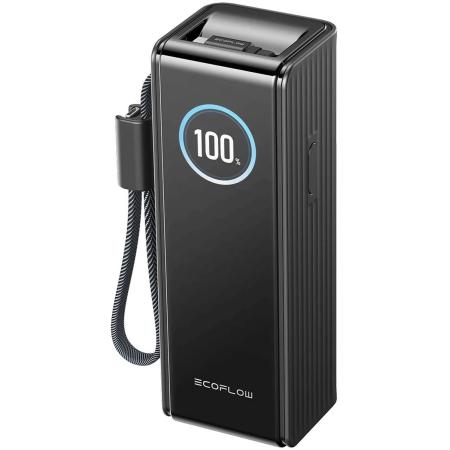 EcoFlow Rapid Power Bank (25.000mAh 170W 100W Retractable Cables) - Black