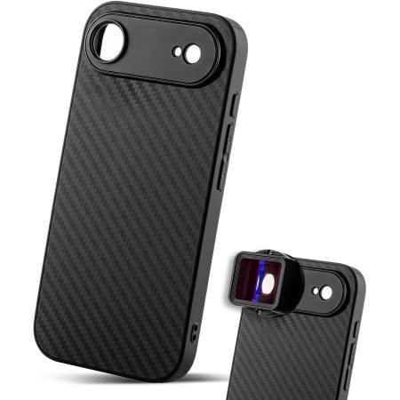 MOJOGEAR 17mm Lens Case For iPhone 17 Air - Carbon