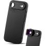 MOJOGEAR 17mm Lens Case For iPhone 17 Air - Carbon