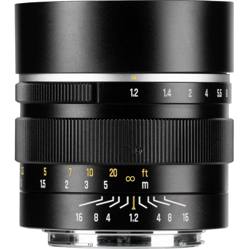 7Artisans 50mm f/1.2 - M43 MFT (Panasonic/Olympus) - Black