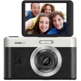 Kodak C1 Compact Camera Tiltable Scherm Black