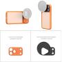 SmallRig 5792 Filmov Lightweight Photography Bumper Case iPhone 17 Pro Orange