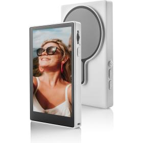 MOJOGEAR VS4 Touchscreen Selfie Vlog Monitor - White