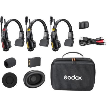 Godox Skytalk Air 3S Intercom System For 3 Person