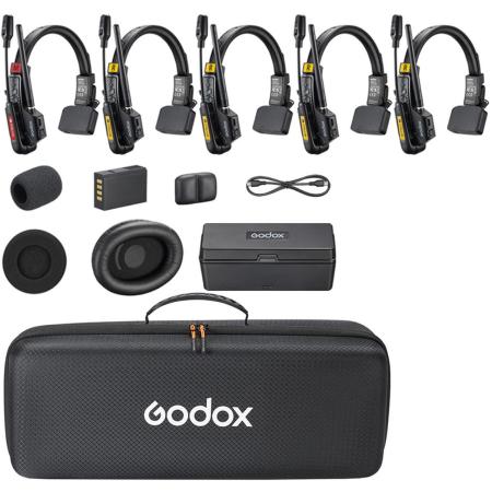 Godox Skytalk Air 5S Intercom System For 5 Person
