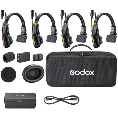 Godox Skytalk Air 4S Intercom System For 4 Person