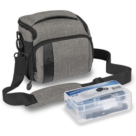 PEDEA Camera Bag Large Fashion Pro (Light) Grey