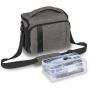 PEDEA Camera Bag XL Fashion Pro (Light) Grey