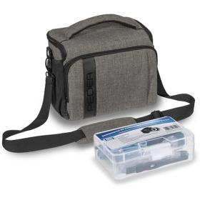 PEDEA Camera Bag XL Fashion Pro (Light) Grey