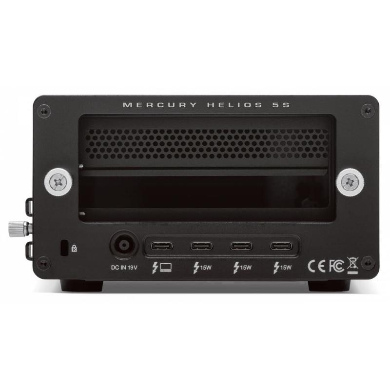 OWC Mercury Helios 5S Thunderbolt 5 (80GB/s) PCIe Expansion Solution
