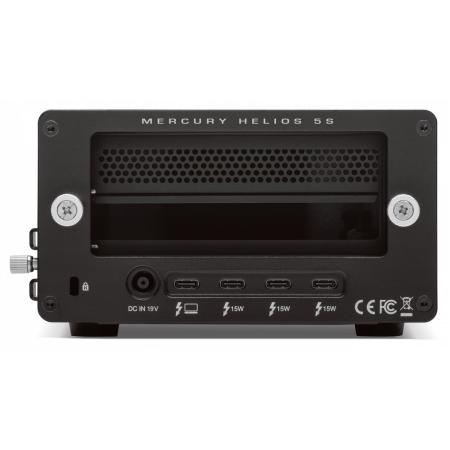 OWC Mercury Helios 5S Thunderbolt 5 (80GB/s) PCIe Expansion Solution