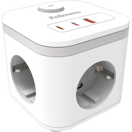 Fellowes Power Cube Type F - White