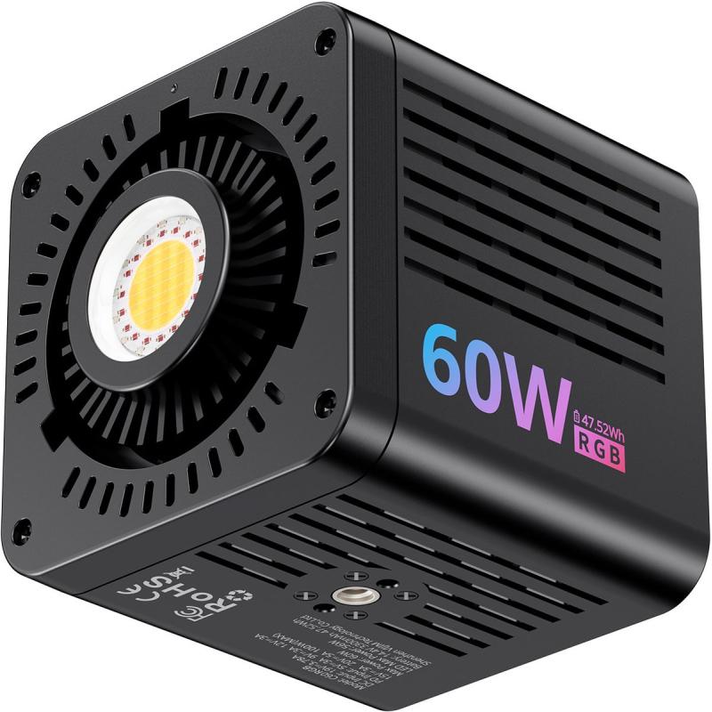 Ulanzi C60RGB 60W RGB Video Light w/ Reflector Kit
