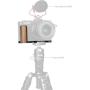 SmallRig 5945 L-Shaped Mount Plate w/ Wooden Handle For Panasonic S9