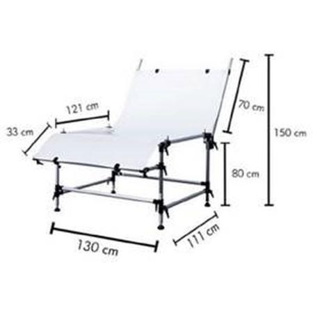 StudioKing Shooting Table FST-13240 130x240 cm