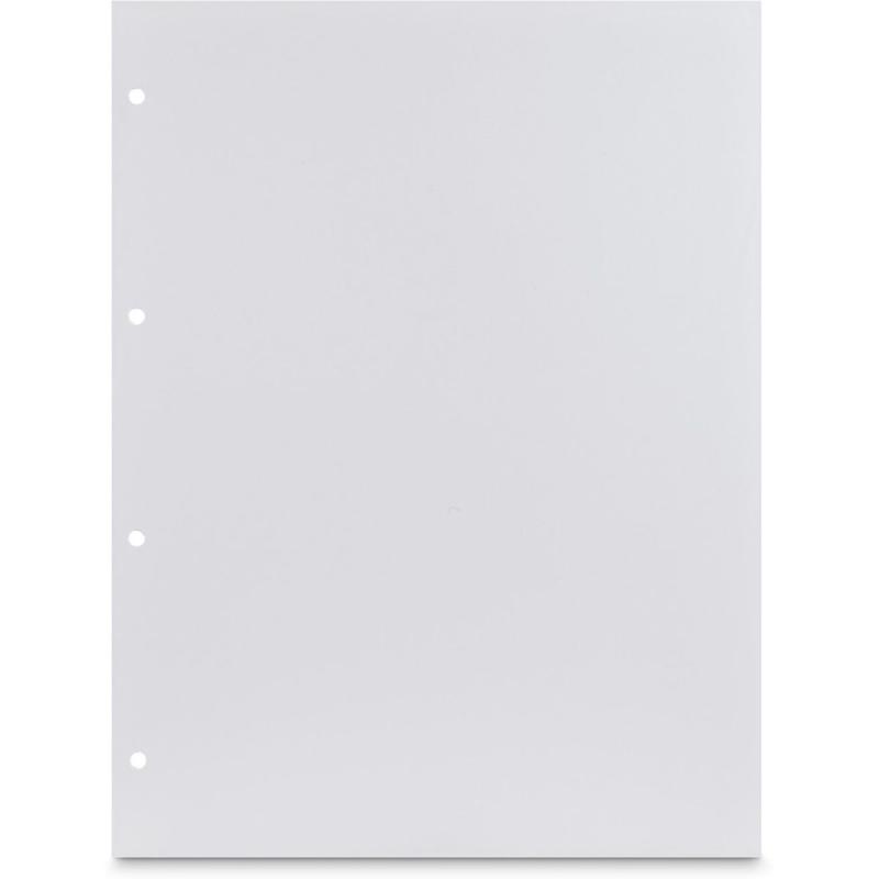 Hama Fotokarton 23.3 X 31 cm Perforated 25 Vel White