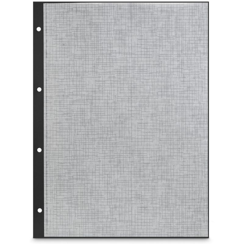 Hama Fotokarton w/ Glassine 23.3 X 31 cm Perforated 25 Vel Black