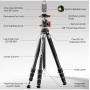 Freewell Carbon Fiber Tripod For Cameras Smartphones