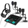 7Ryms Podcast Kit Duo - Caster 2X Microphone 2X Headphone