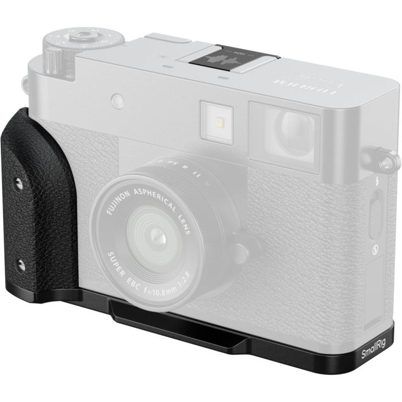 SmallRig 5332 L-Shaped Mount Plate w/ Silicone Handle For FujifilmXHalf (Black)