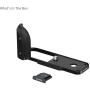 SmallRig 5332 L-Shaped Mount Plate w/ Silicone Handle For FujifilmXHalf (Black)