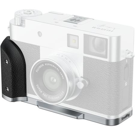 SmallRig 5216 L-Shaped Mount Plate w/ Silicone Handle For Fujifilm X Half Silver